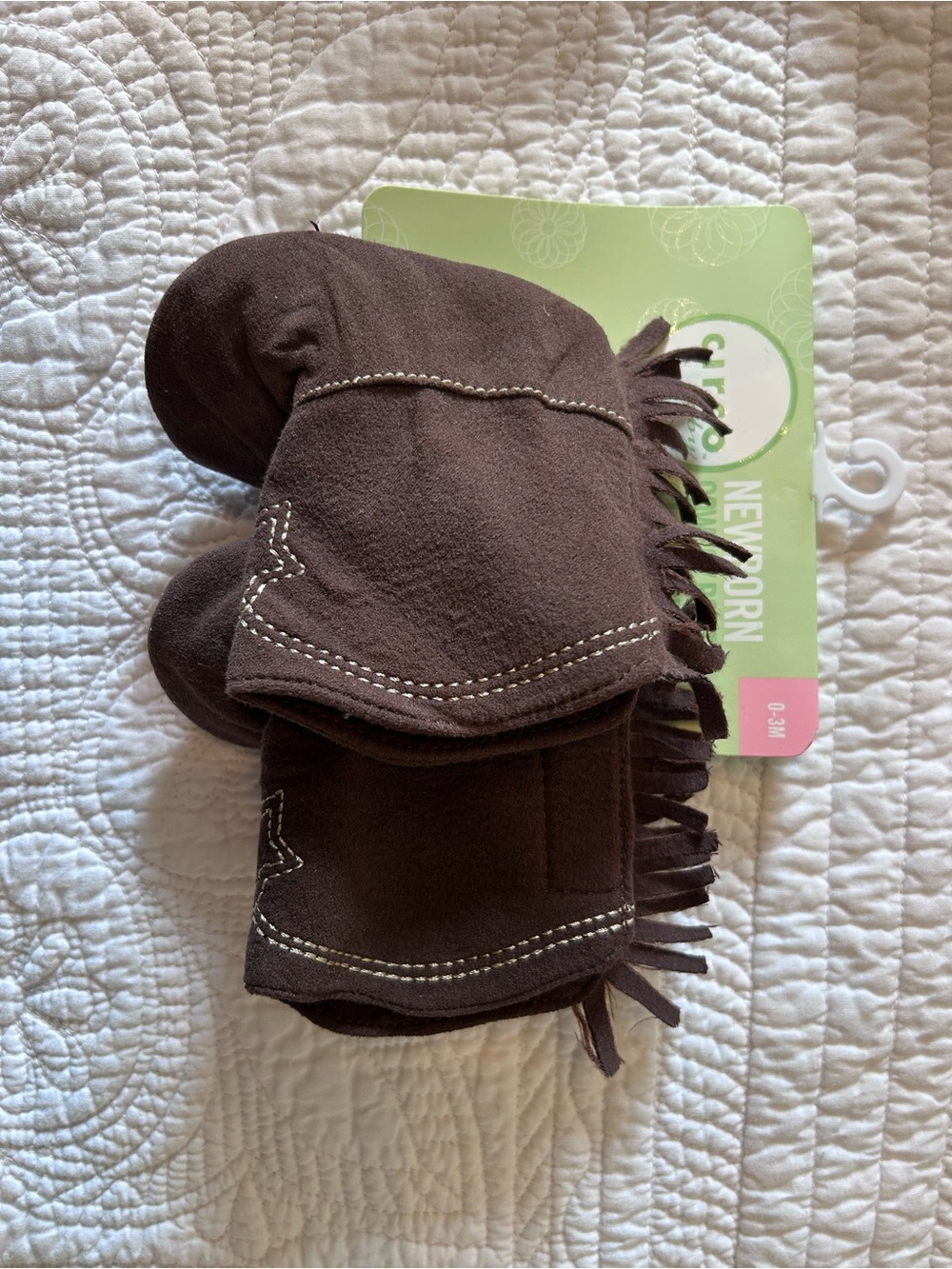 NWT Circo Baby Newborn Cowboy Boot Slippers (0-3 Months)